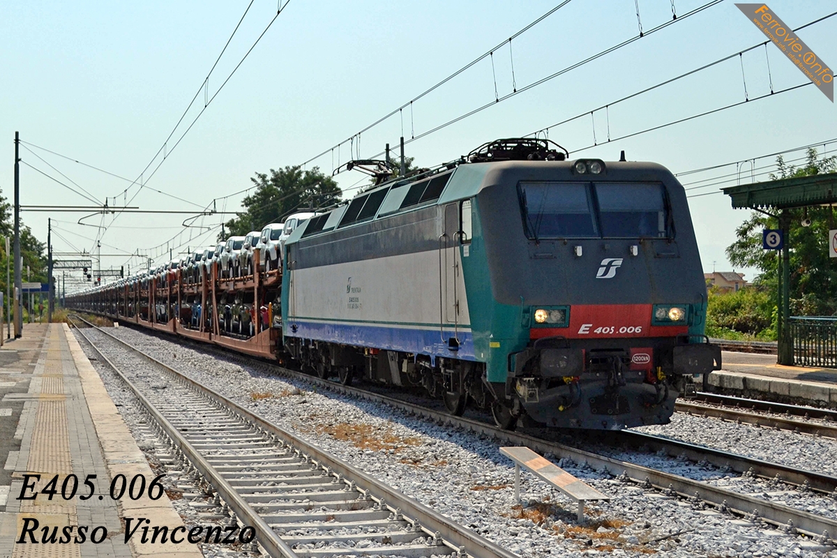 E.405 - Livrea XMPR - E.405.008 - FotoFerrovie.Info