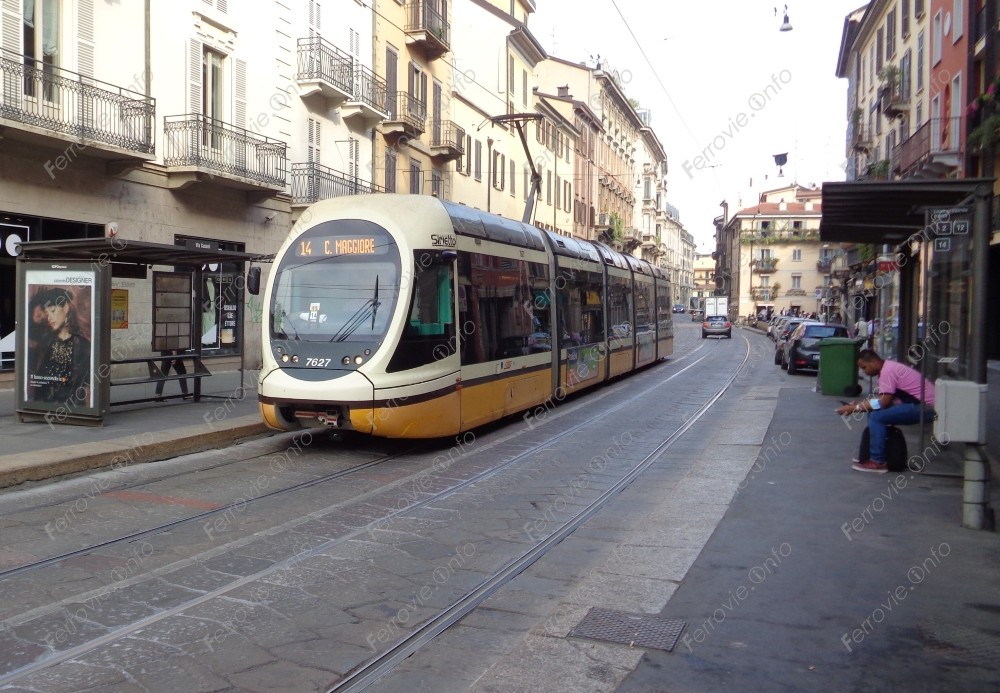 Ferrovie Info Milano Principio Di Incendio Su Un Tram Della Linea 27 